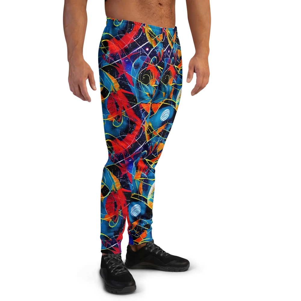 Astral Shatter on Men's Joggers — Right