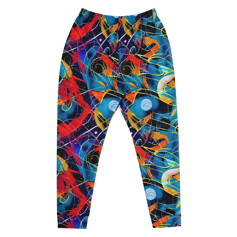 Astral Shatter on Men's Joggers — Front