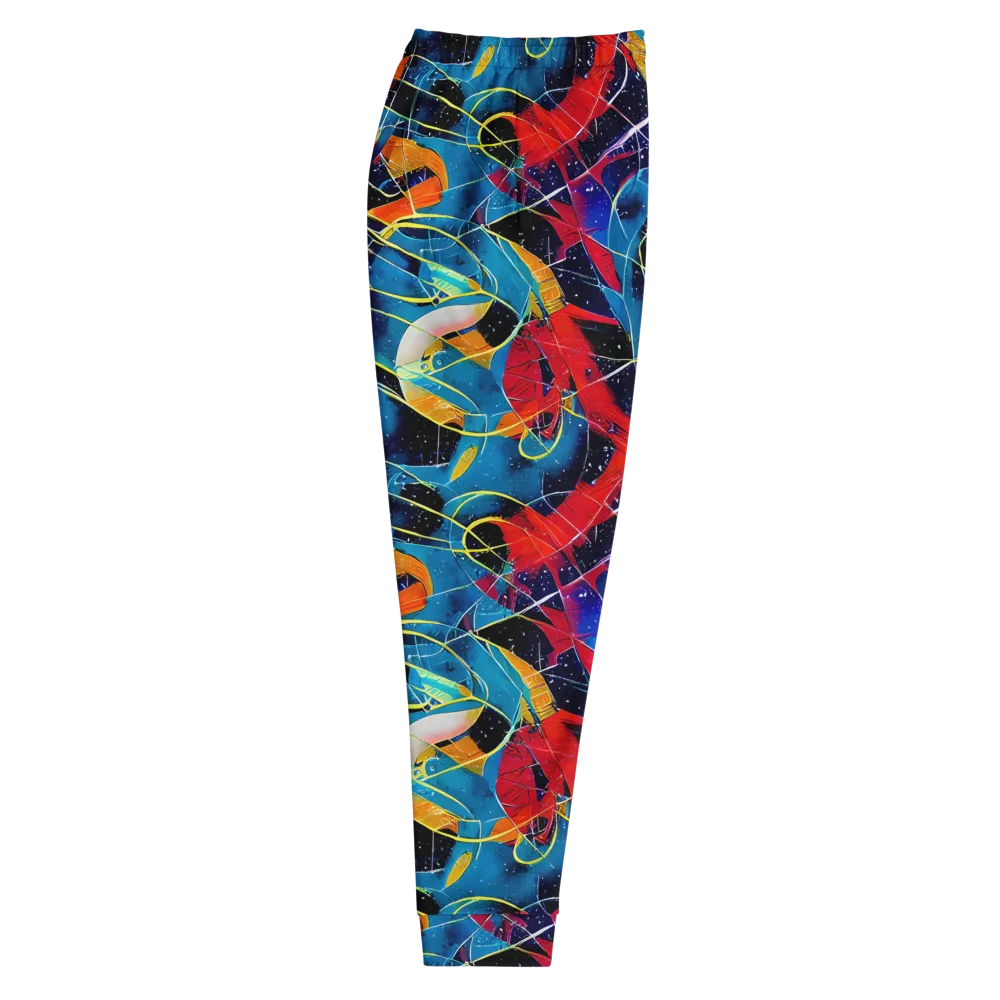 Astral Shatter on Men's Joggers — Right