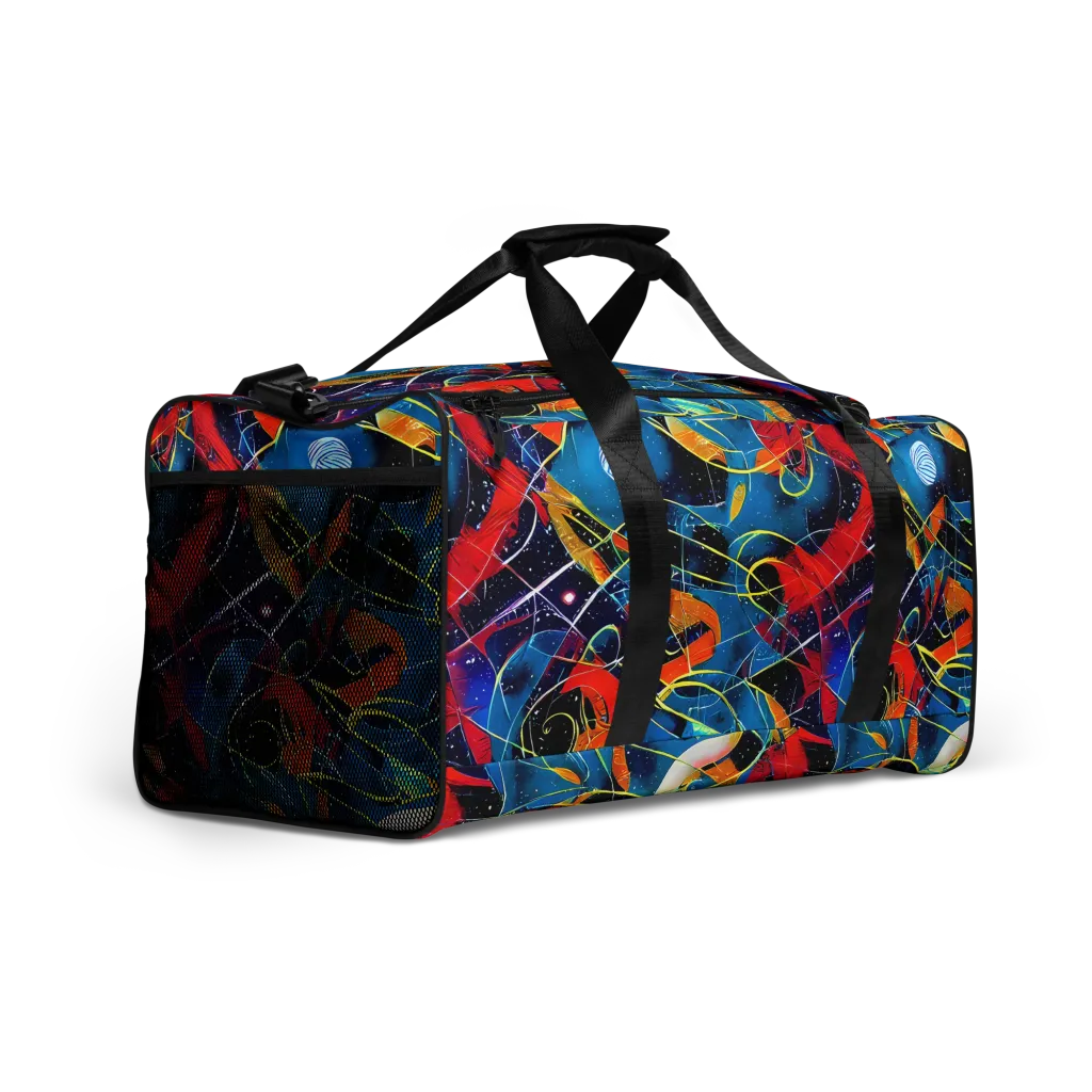 Astral Shatter on Duffle Bag — Right Front