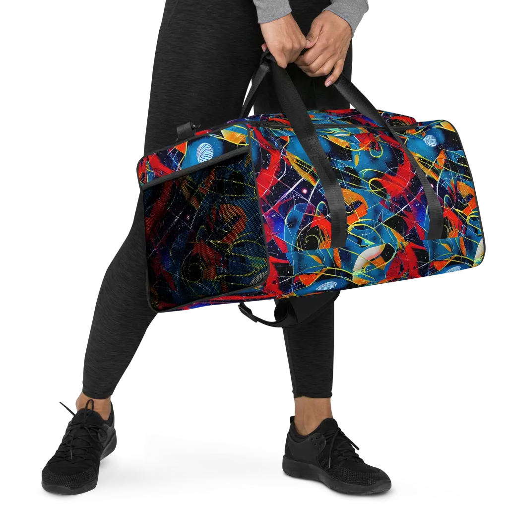 Astral Shatter on Duffle Bag — Right Front