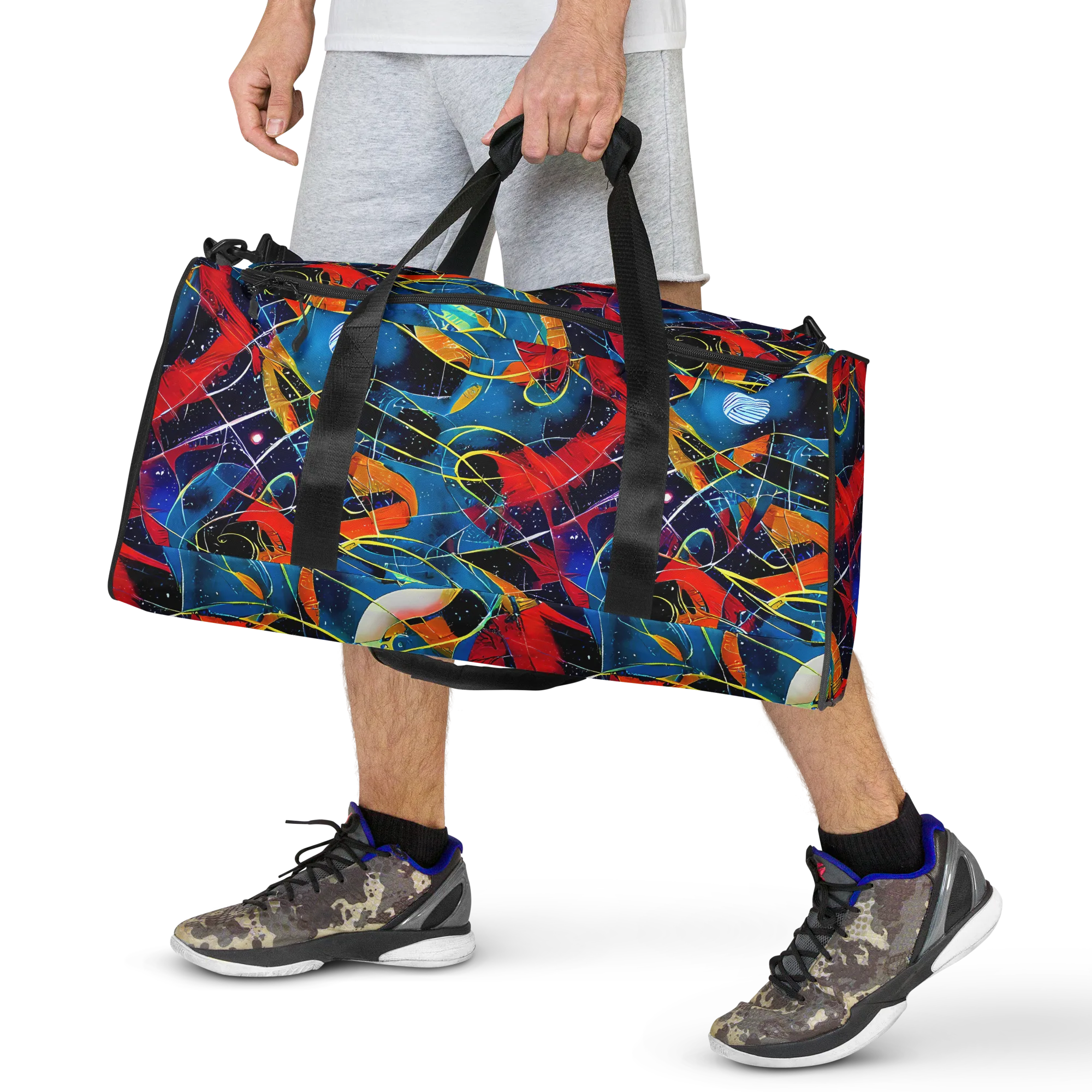 Astral Shatter on Duffle Bag — Front