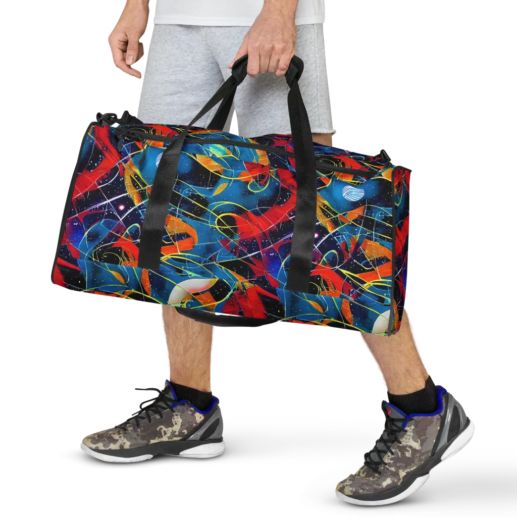 Astral Shatter on Duffle Bag — Front
