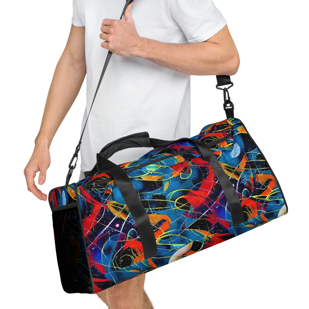 Astral Shatter on Duffle Bag — Right Front