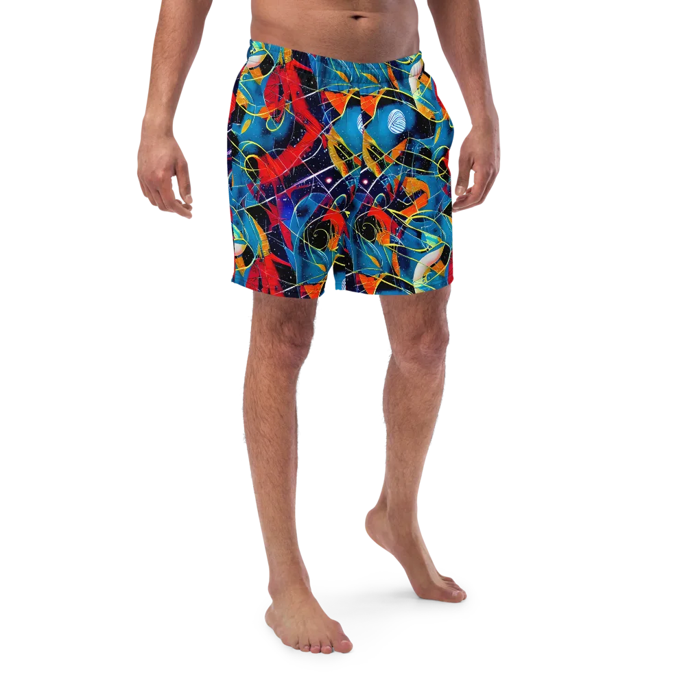 Astral Shatter on Swim Trunks — Front