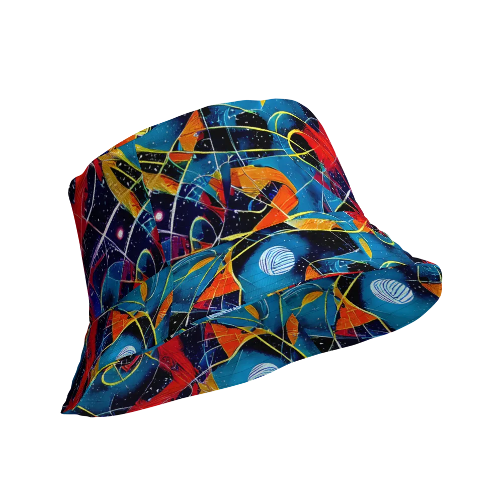 Astral Shatter on Reversible Bucket Hat — Product details Outside