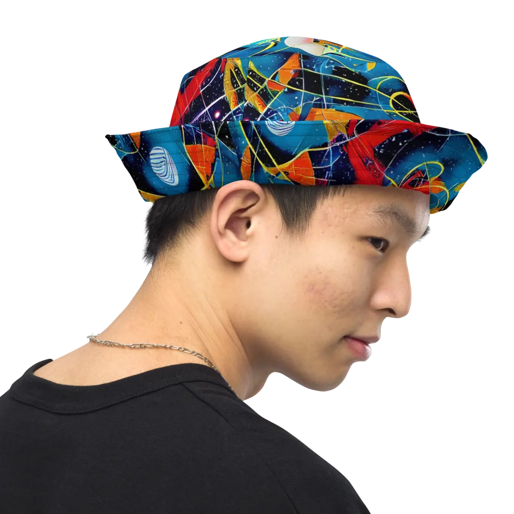 Astral Shatter on Reversible Bucket Hat — Right Outside