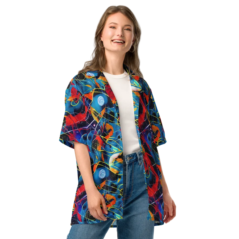 Astral Shatter on Button Shirt — Front