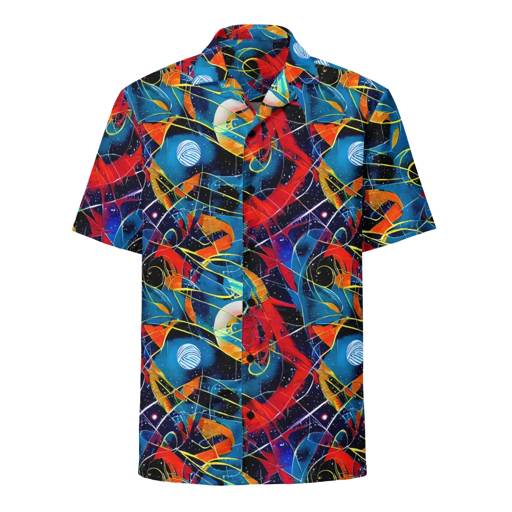 Astral Shatter on Button Shirt — Front