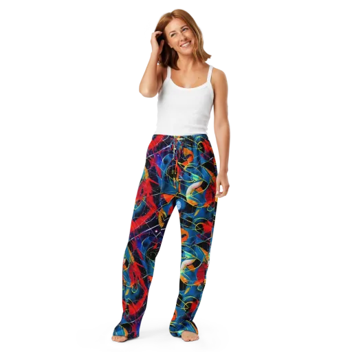 Astral Shatter on a Women's Pajama Pants