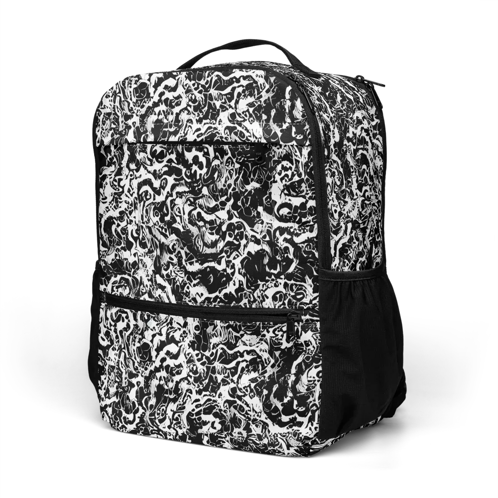 Midnight Static on Utility Backpack — Left Front