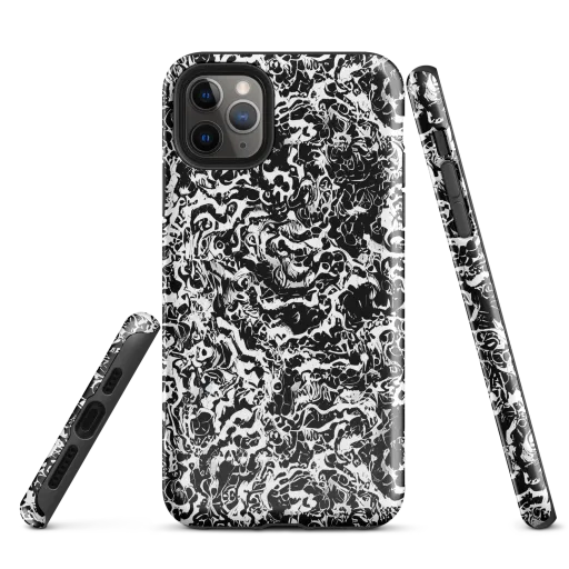 Midnight Static on a Tough Case for iPhone®