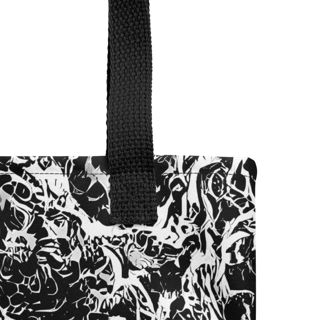 Midnight Static on Tote Bag — Product details