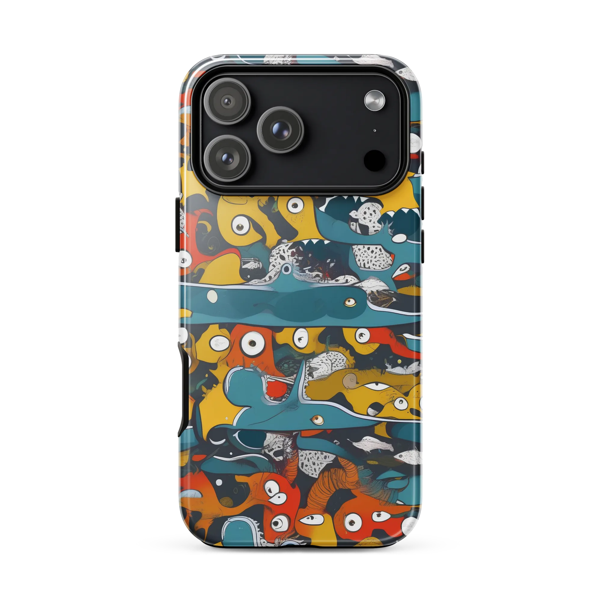 Tidal Oddities on Tough Case for iPhone® — Front