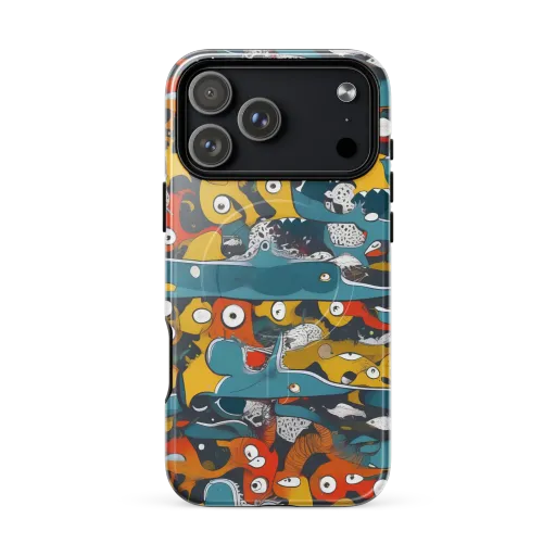 Tidal Oddities on a MagSafe Tough Case for iPhone®