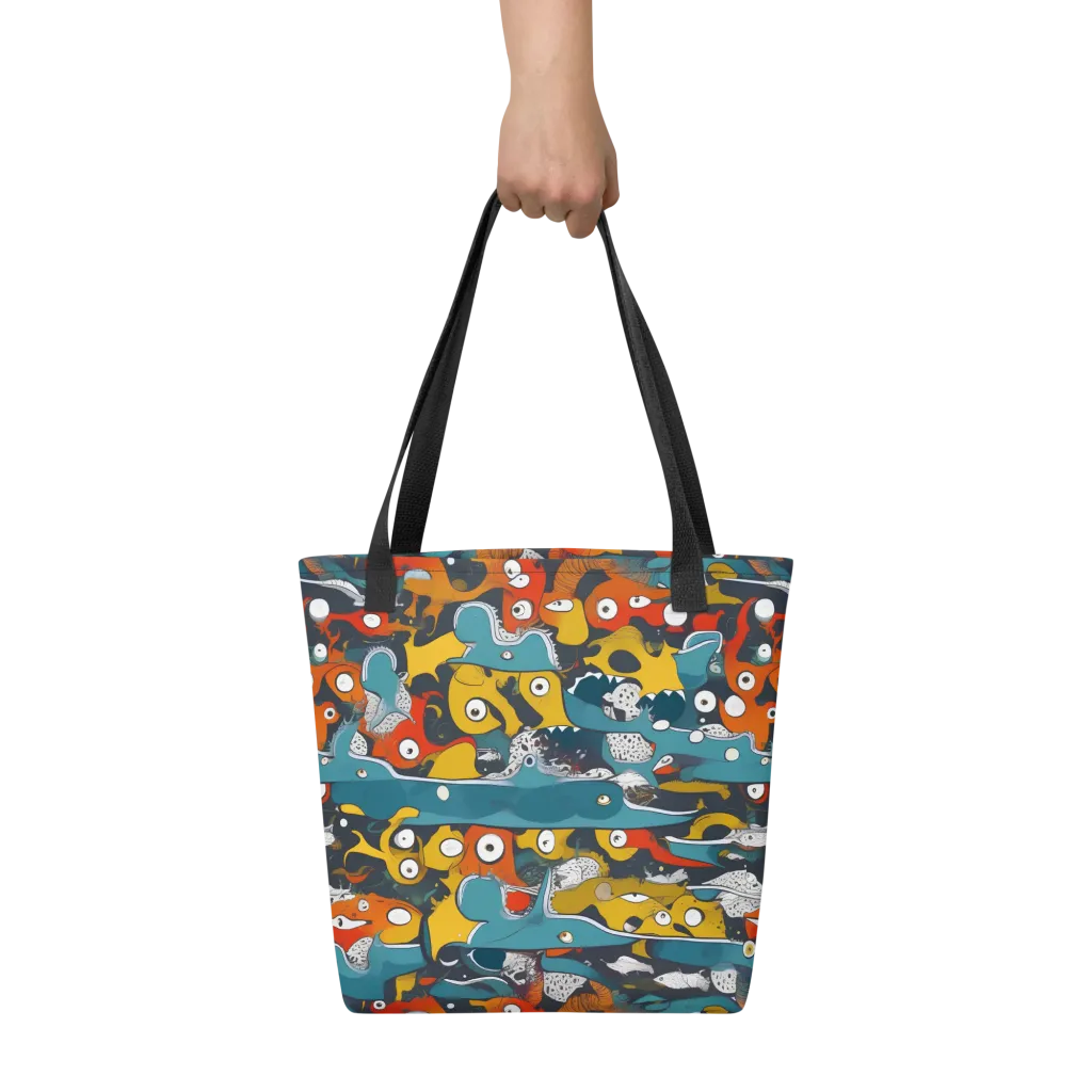 Tidal Oddities on Tote Bag — Front
