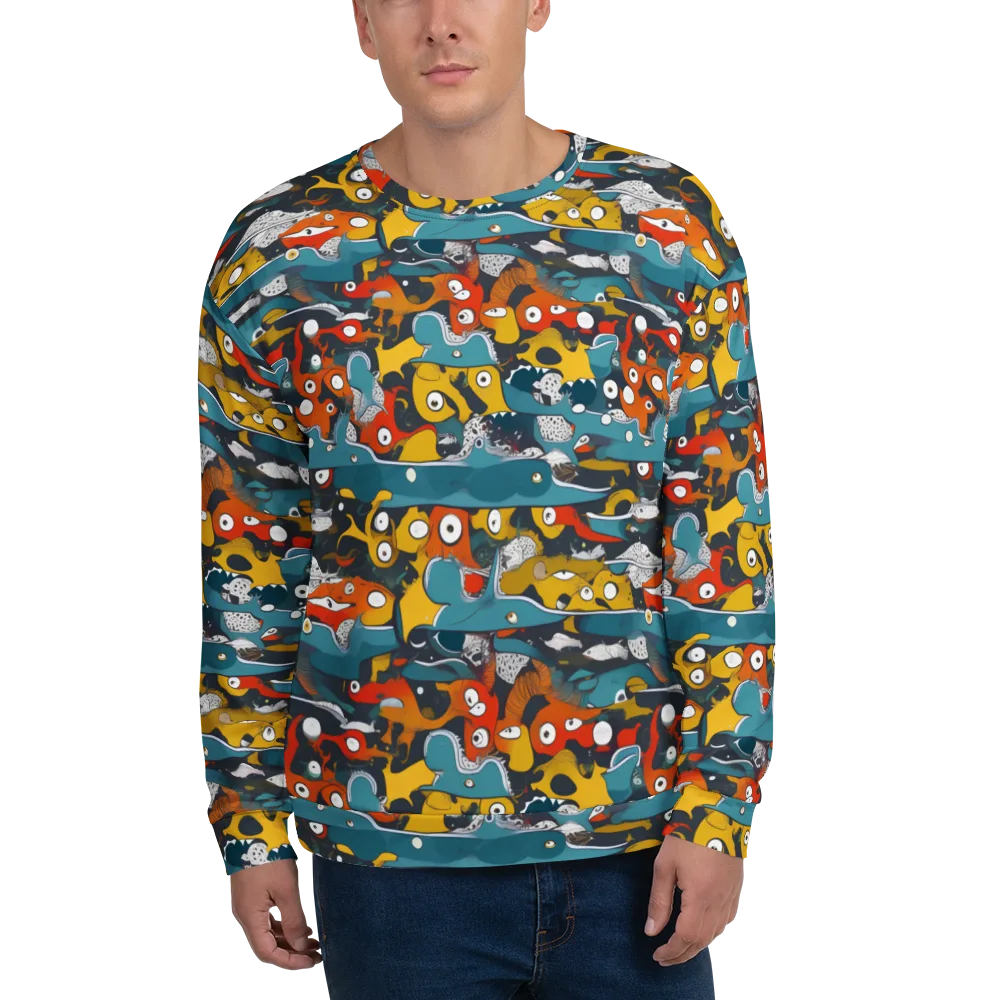 Tidal Oddities on Sweatshirt — Front
