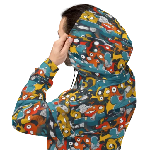 Tidal Oddities on a Hoodie