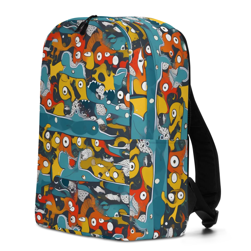 Tidal Oddities on Minimalist Backpack — Left