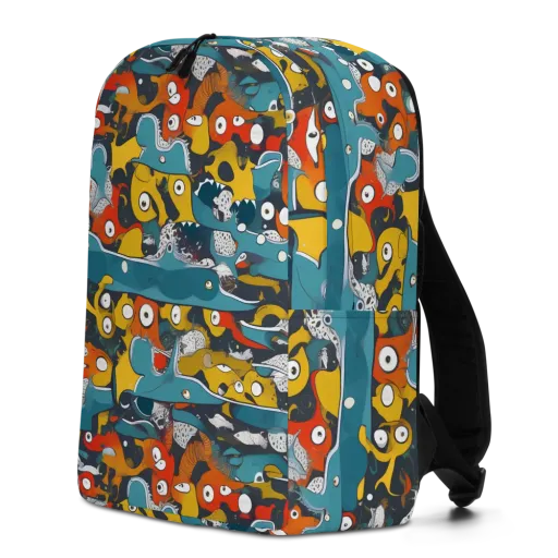 Tidal Oddities on a Minimalist Backpack