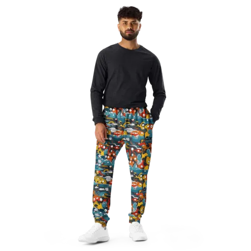 Tidal Oddities on a Men's Joggers