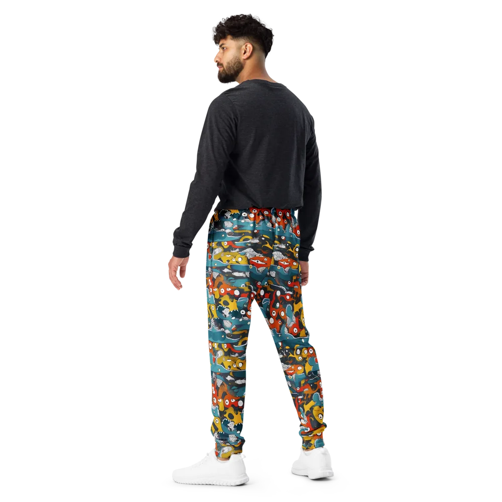 Tidal Oddities on Men's Joggers — Back