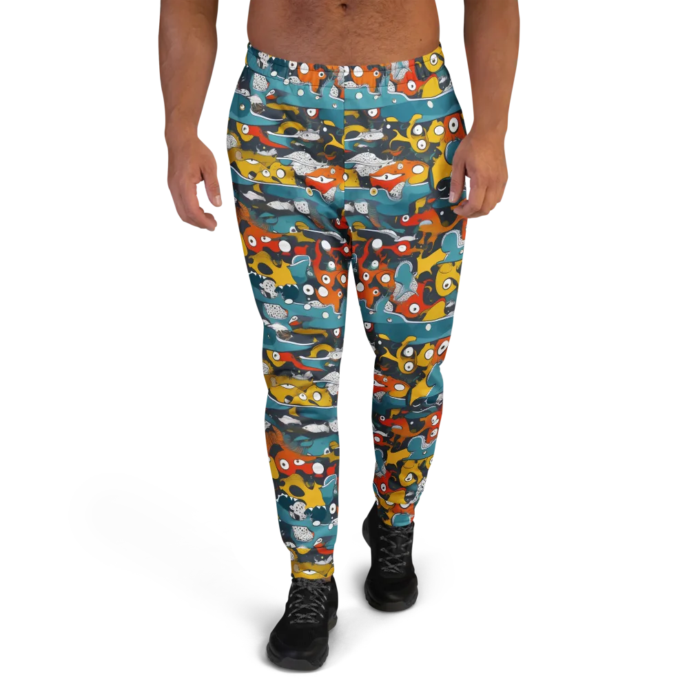 Tidal Oddities on Men's Joggers — Front