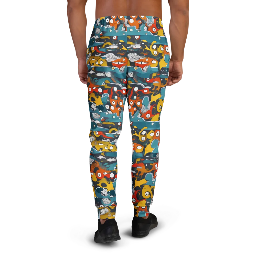 Tidal Oddities on Men's Joggers — Back