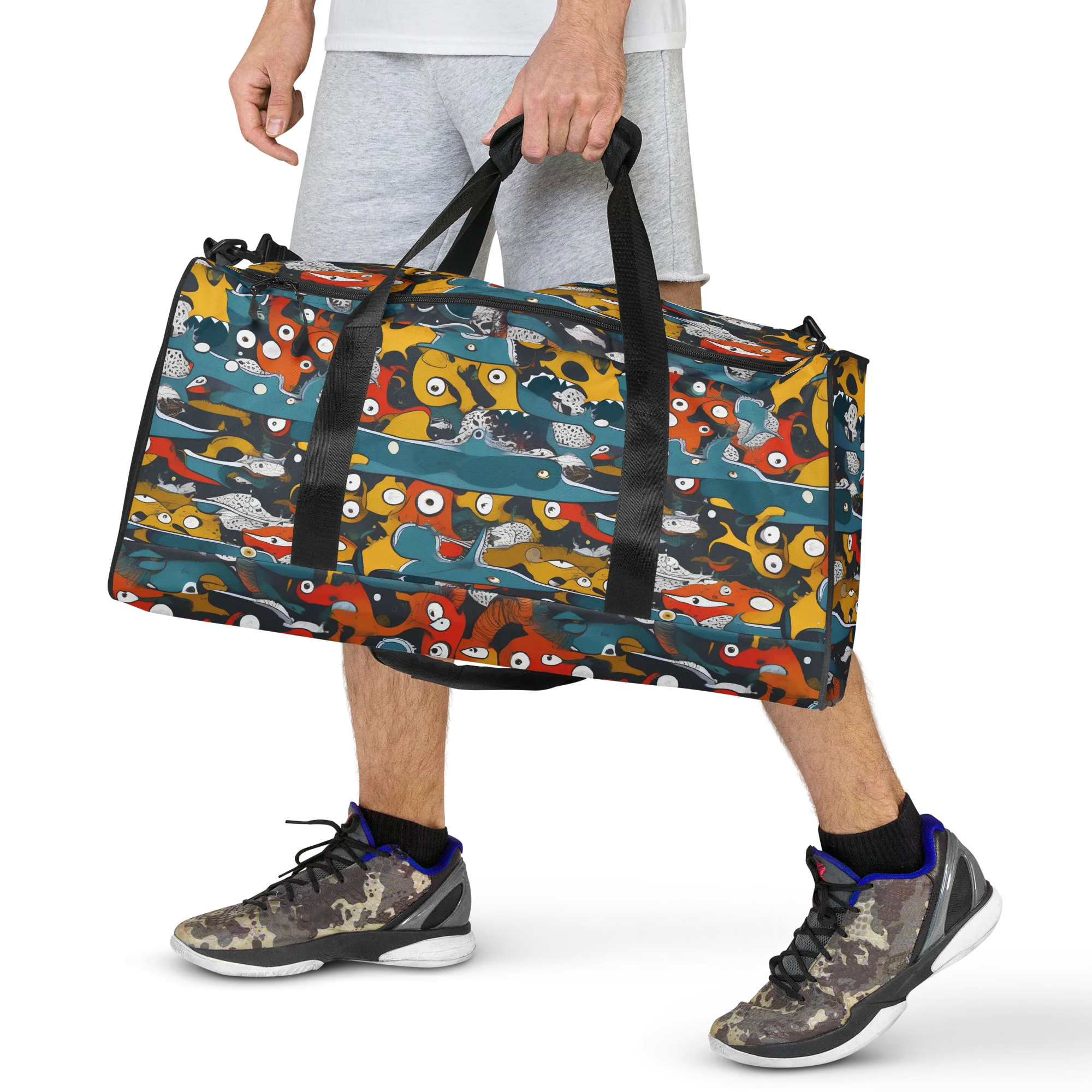 Tidal Oddities on Duffle Bag — Front