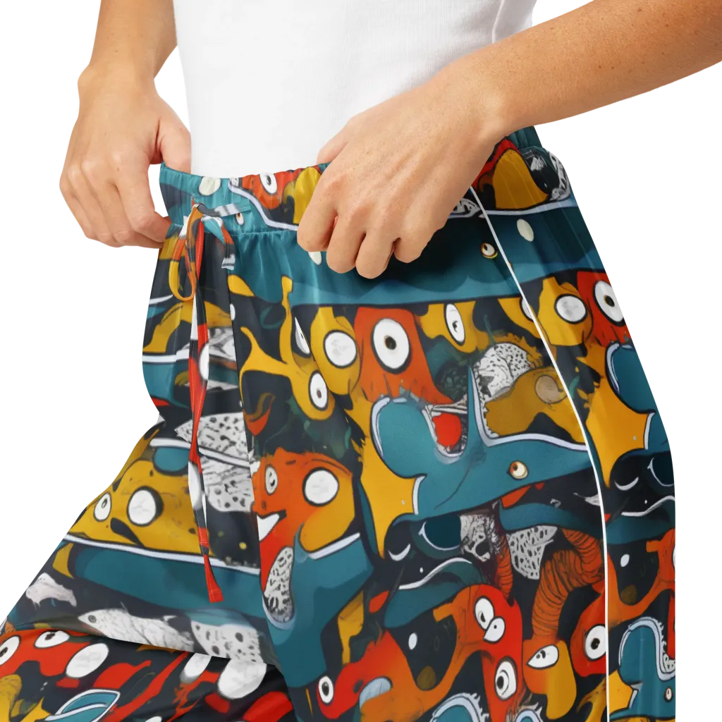 Tidal Oddities on Women's Pajama Pants — Product details