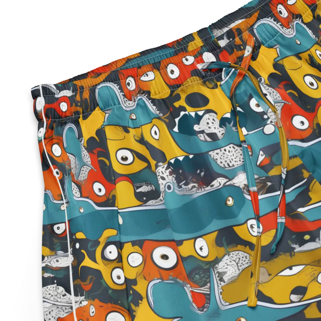Tidal Oddities on Women's Pajama Shorts — Product details