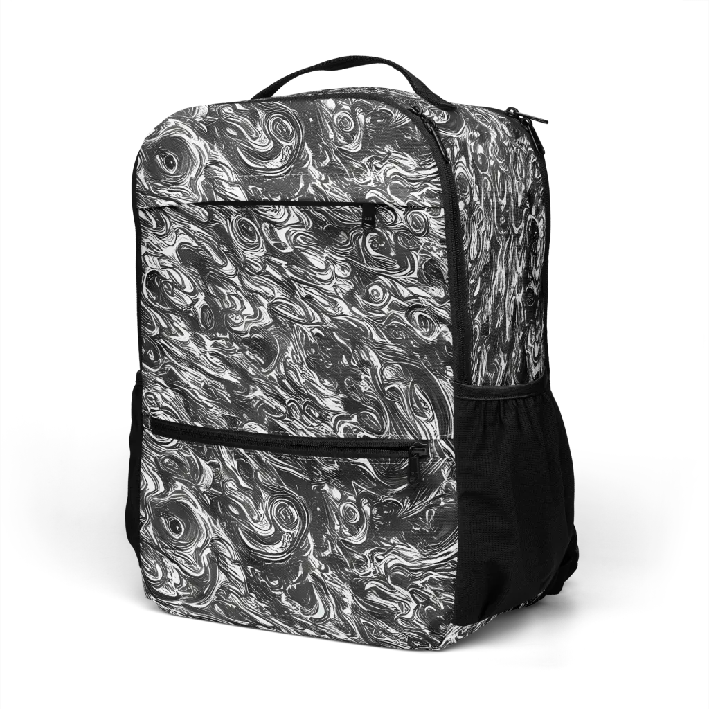 Liquid Onyx on Utility Backpack — Left Front