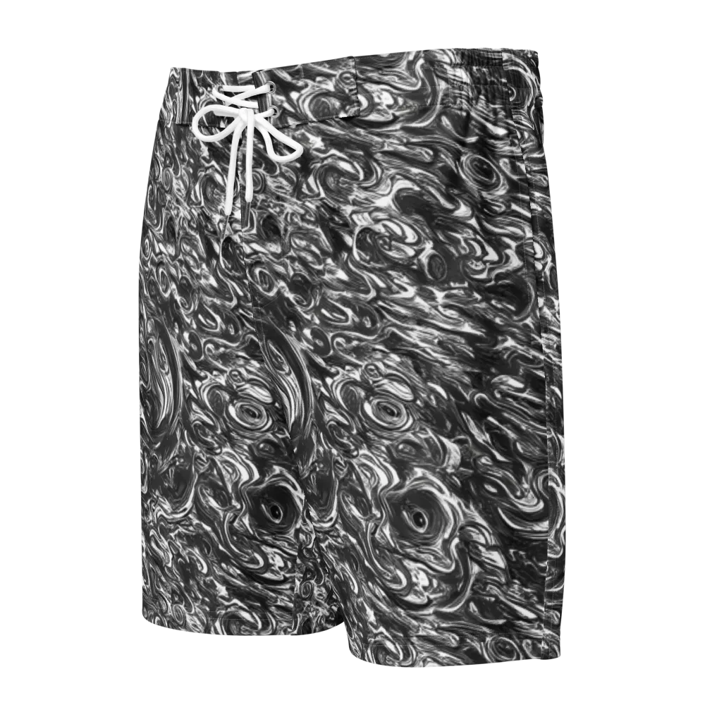 Liquid Onyx on Men's Board Shorts — Front