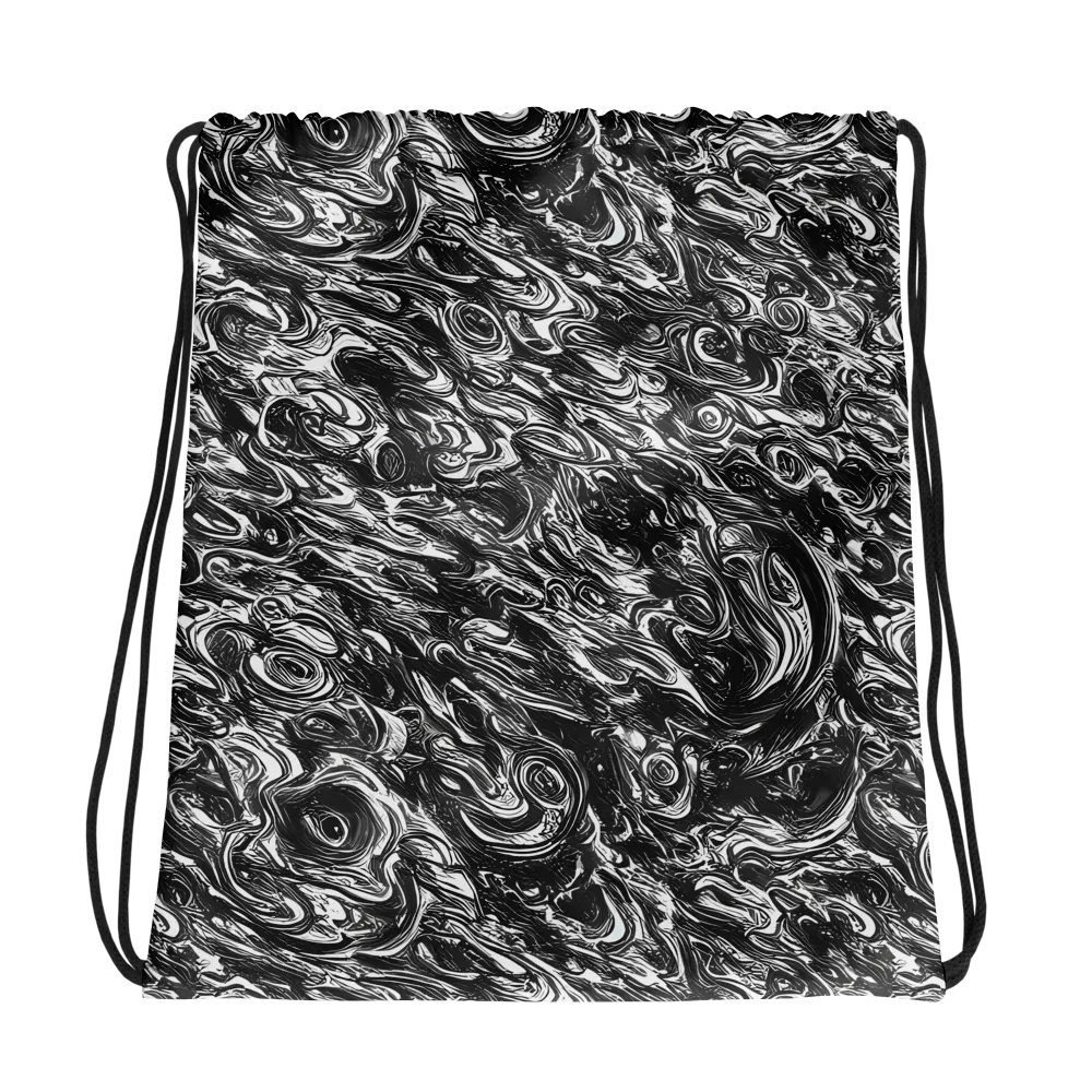 Liquid Onyx on Drawstring Bag — Photo