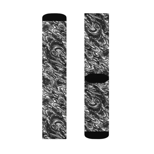 Liquid Onyx on a Socks