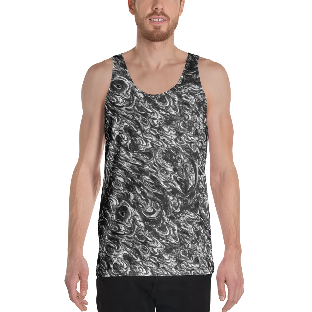 Liquid Onyx on Men's Tank Top — Front