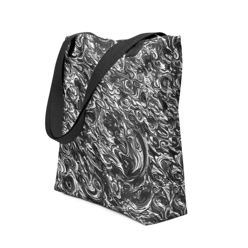 Liquid Onyx on a Tote Bag