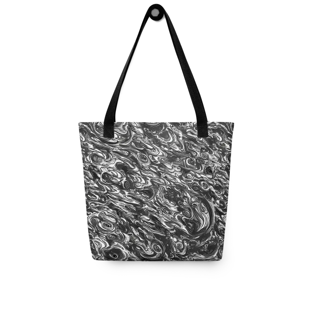 Liquid Onyx on Tote Bag — Front