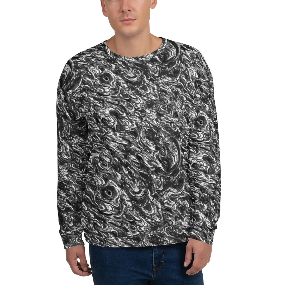 Liquid Onyx on Sweatshirt — Front