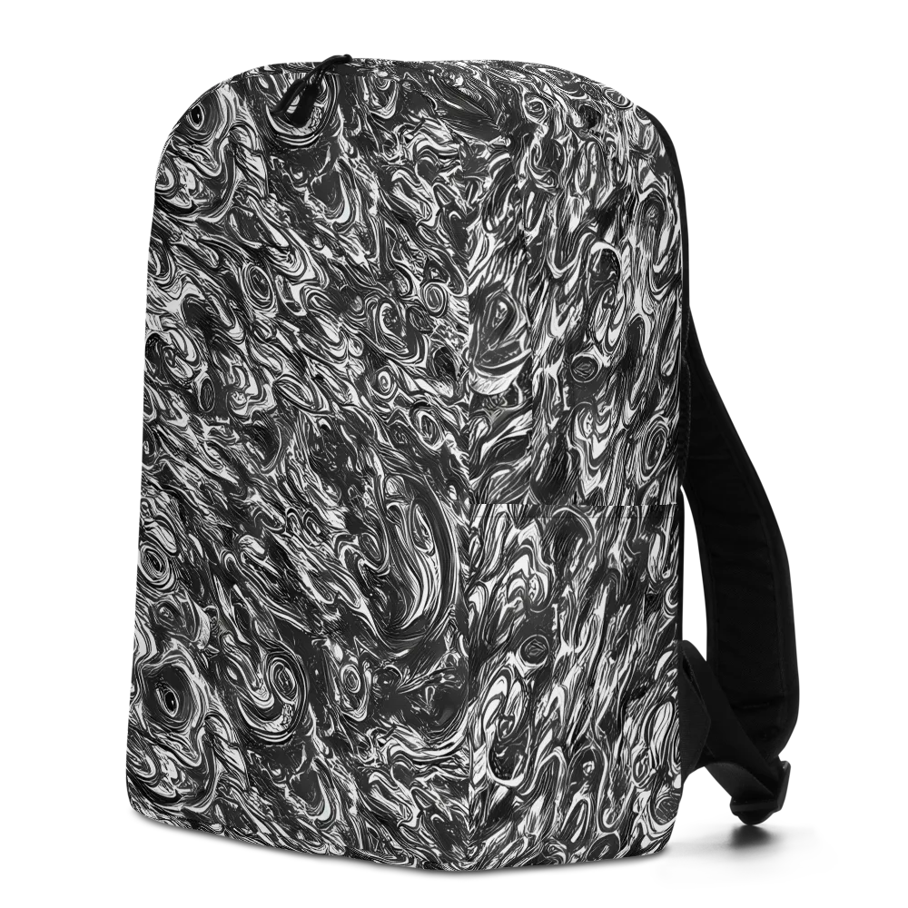 Liquid Onyx on Minimalist Backpack — Left