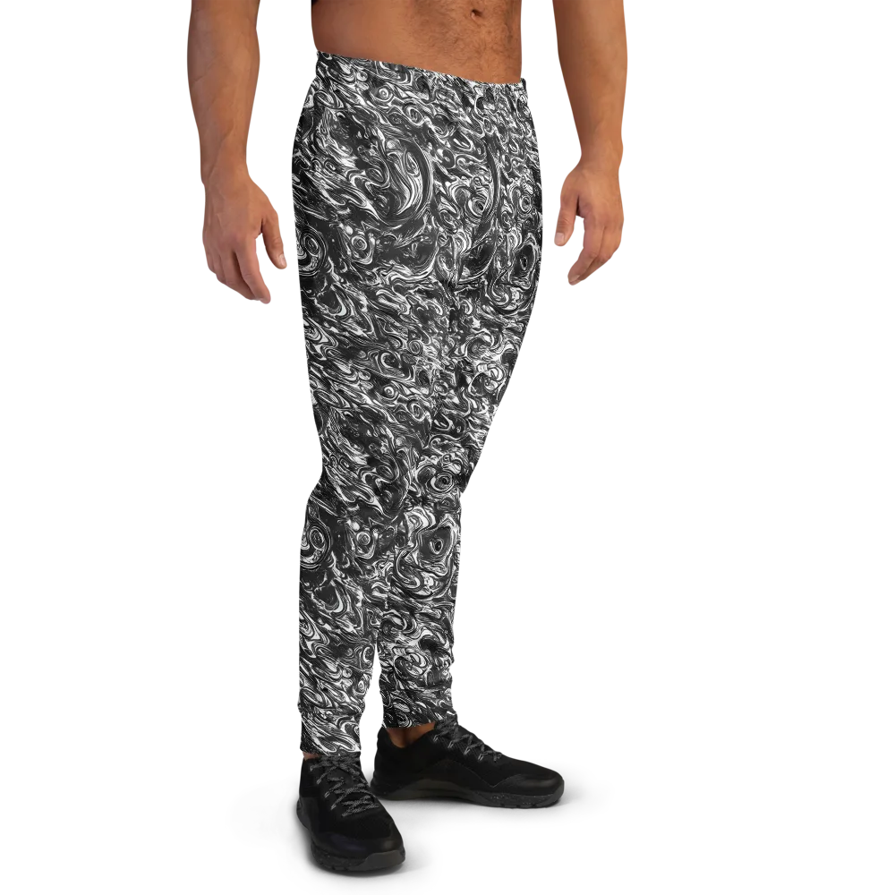 Liquid Onyx on Men's Joggers — Right