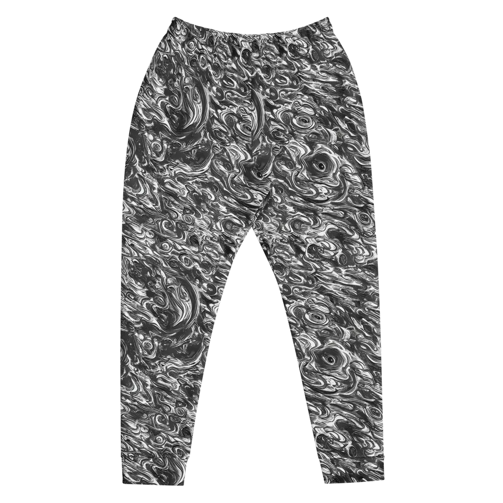Liquid Onyx on Men's Joggers — Front