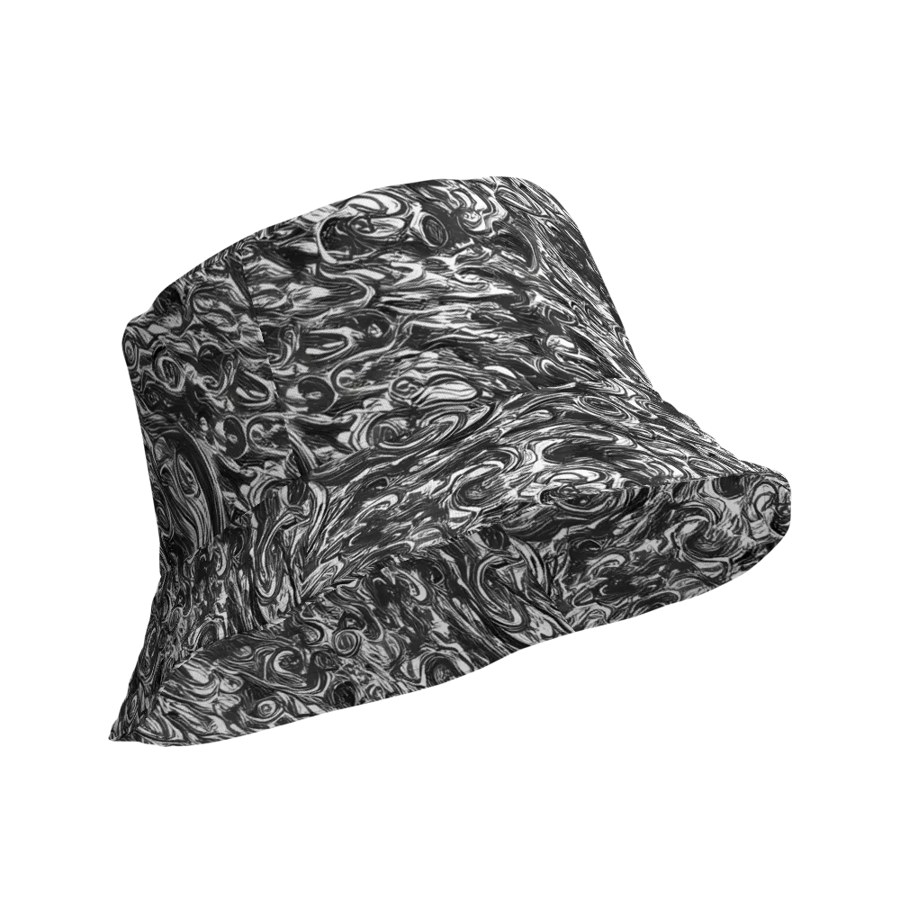 Liquid Onyx on Reversible Bucket Hat — Product details Outside
