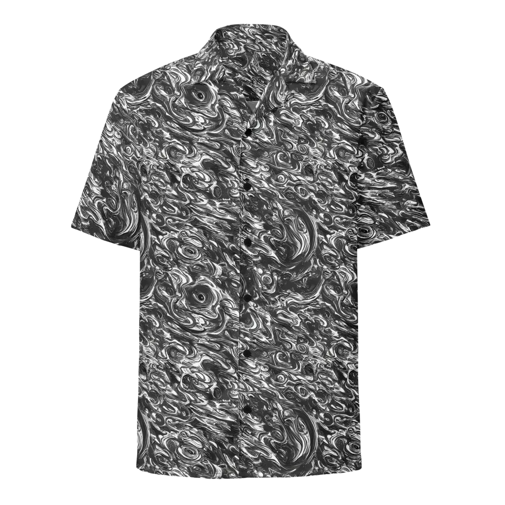 Liquid Onyx on Button Shirt — Front