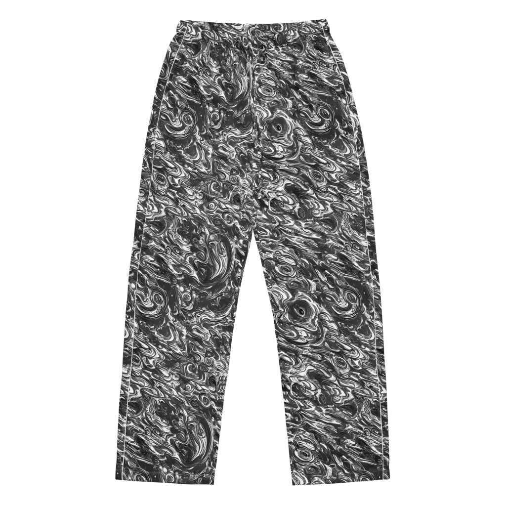 Liquid Onyx on Women's Pajama Pants — Front