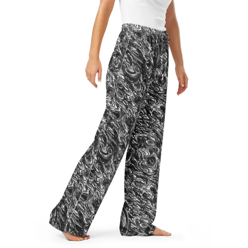 Liquid Onyx on a Women's Pajama Pants