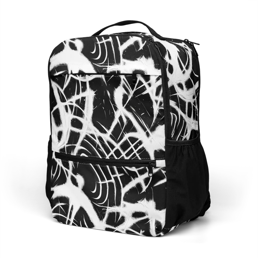 Black Thorn on Utility Backpack — Left Front
