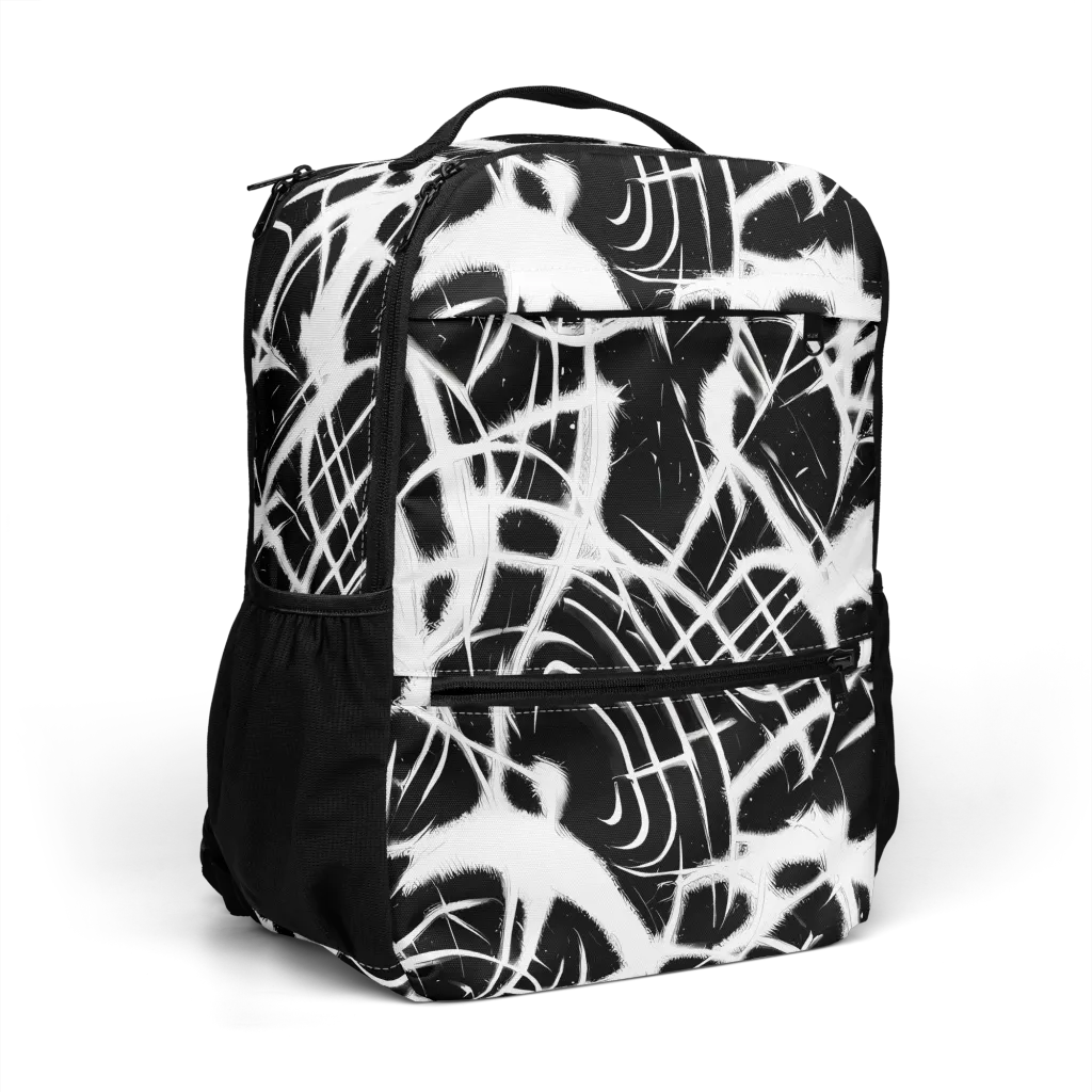 Black Thorn on Utility Backpack — Right Front