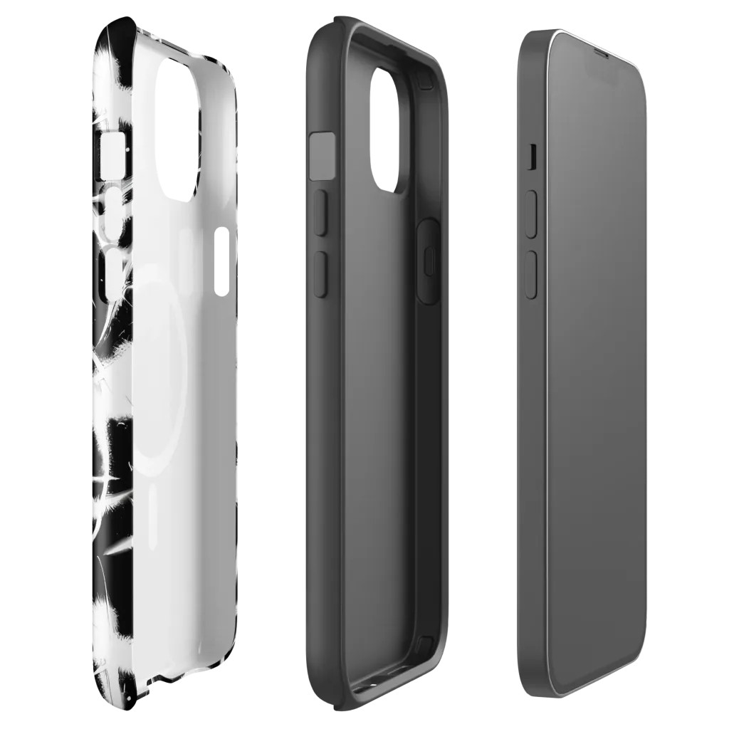 Black Thorn on MagSafe Tough Case for iPhone® — Front