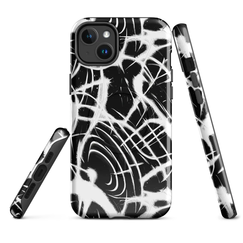 Black Thorn on MagSafe Tough Case for iPhone® — Front